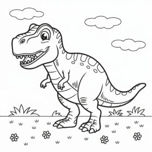 dinosaurier ausmalbilder