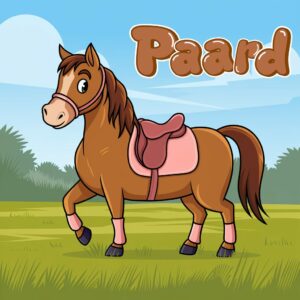 Kleurplaat Paard