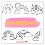 kleurplaat-regenboog