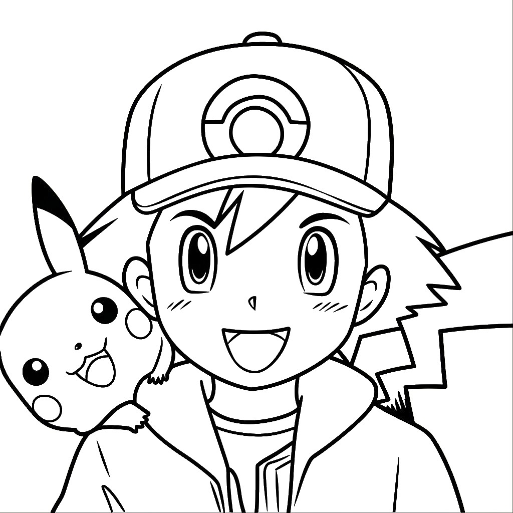 Top 19 Nuovi Disegni Pikachu Da Colorare