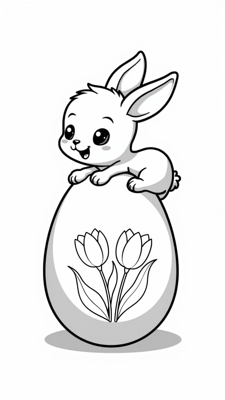 Free Printable Easter Coloring Pages - 39 Kids Coloring Sheets PDF Download