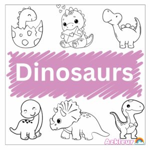 Dinosaurus kleurplaten