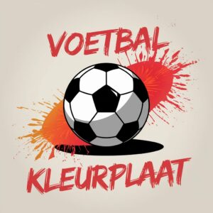 Voetbal Kleurplaat