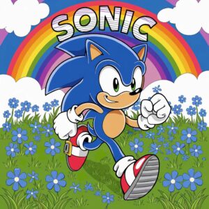 Sonic da Colorare