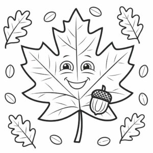 autumn adult coloring pages