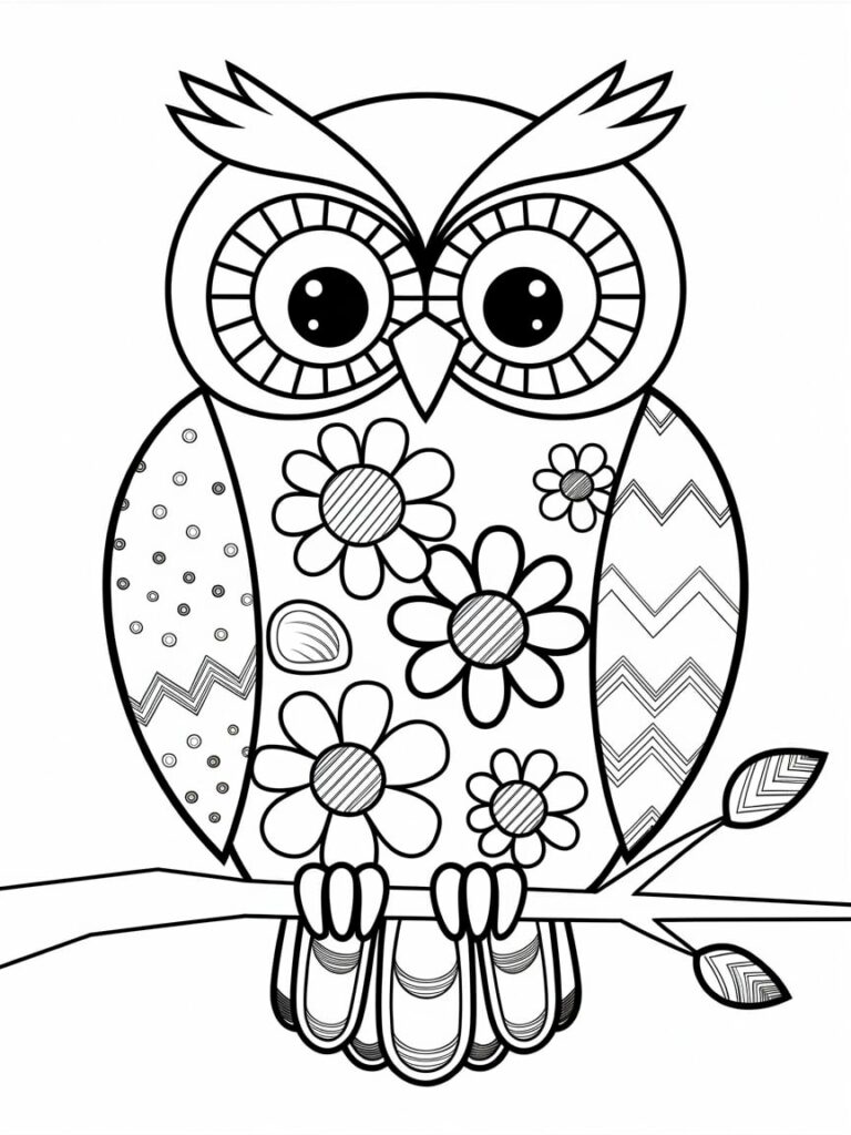 desenho para colorir paisagem primavera