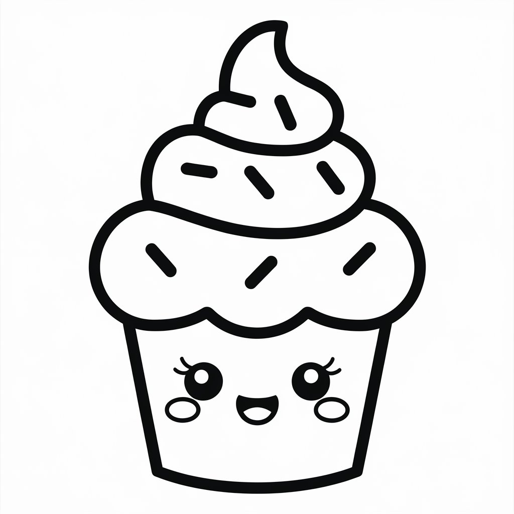 coloring pages cake