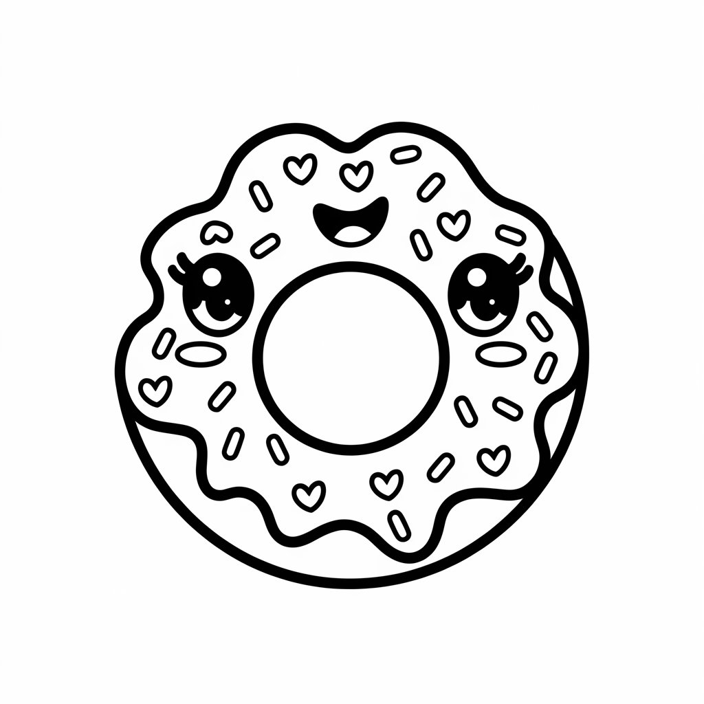 disegni kawaii da colorare disney