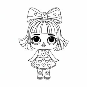 kawaii cat coloring pages