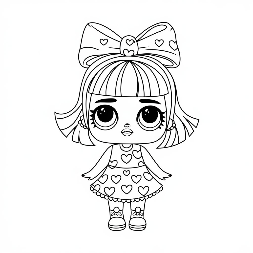 disegni da colorare kawaii