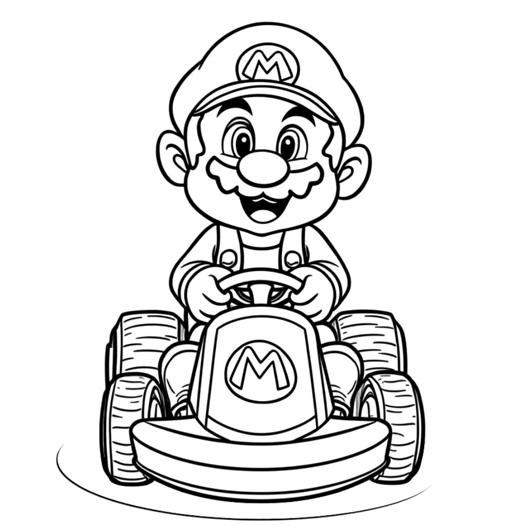 ausmalbilder von mario