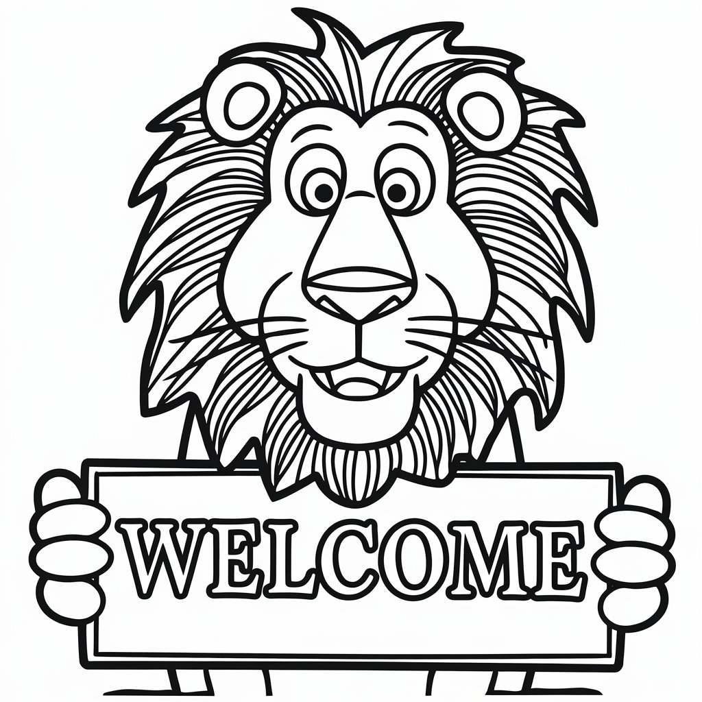 kleurplaat nederlandse leeuw