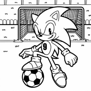 kleurplaat sonic en tails