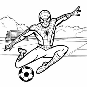 spiderman printables coloring pages