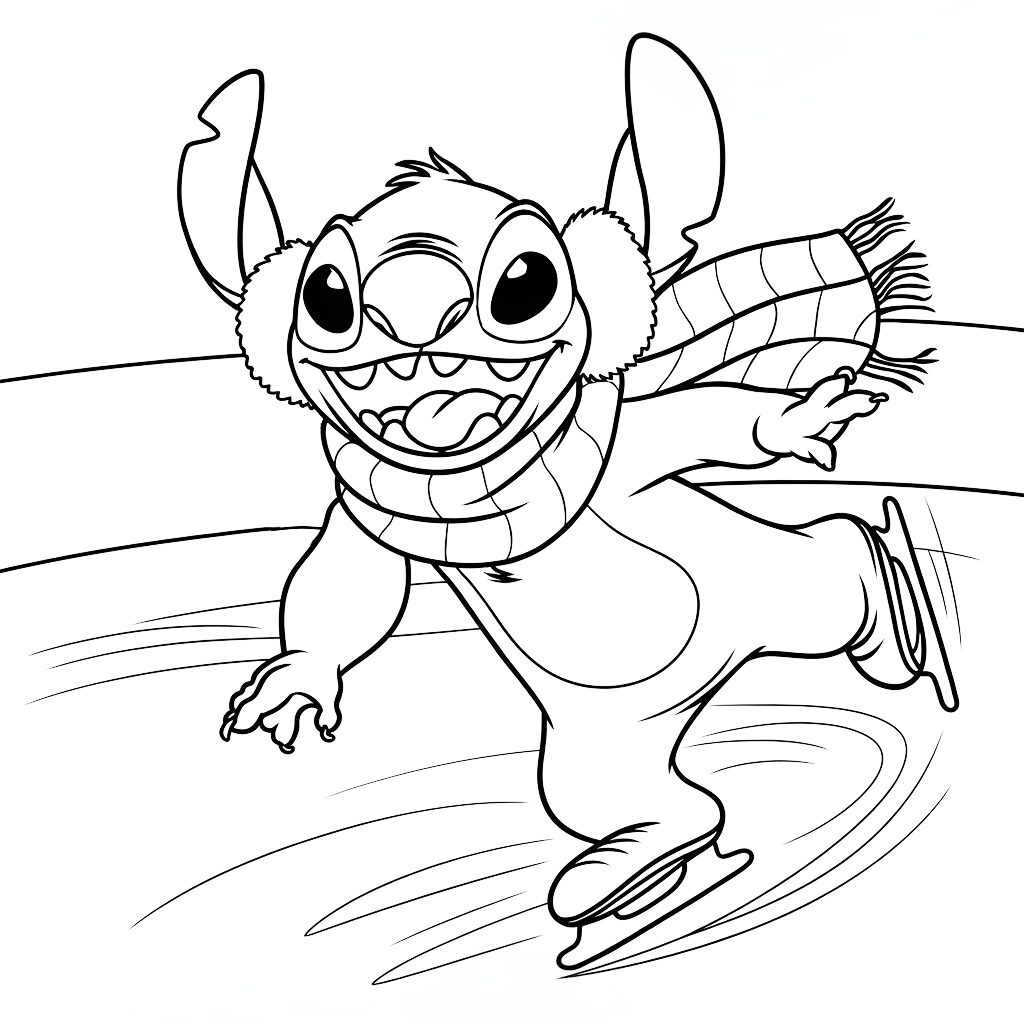 coloriage lilo et stitch
