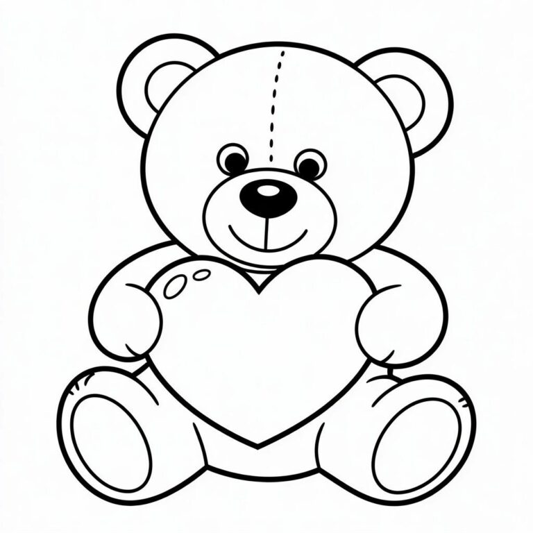 Gratis 25 láminas para colorear corazones - PDF imprimible
