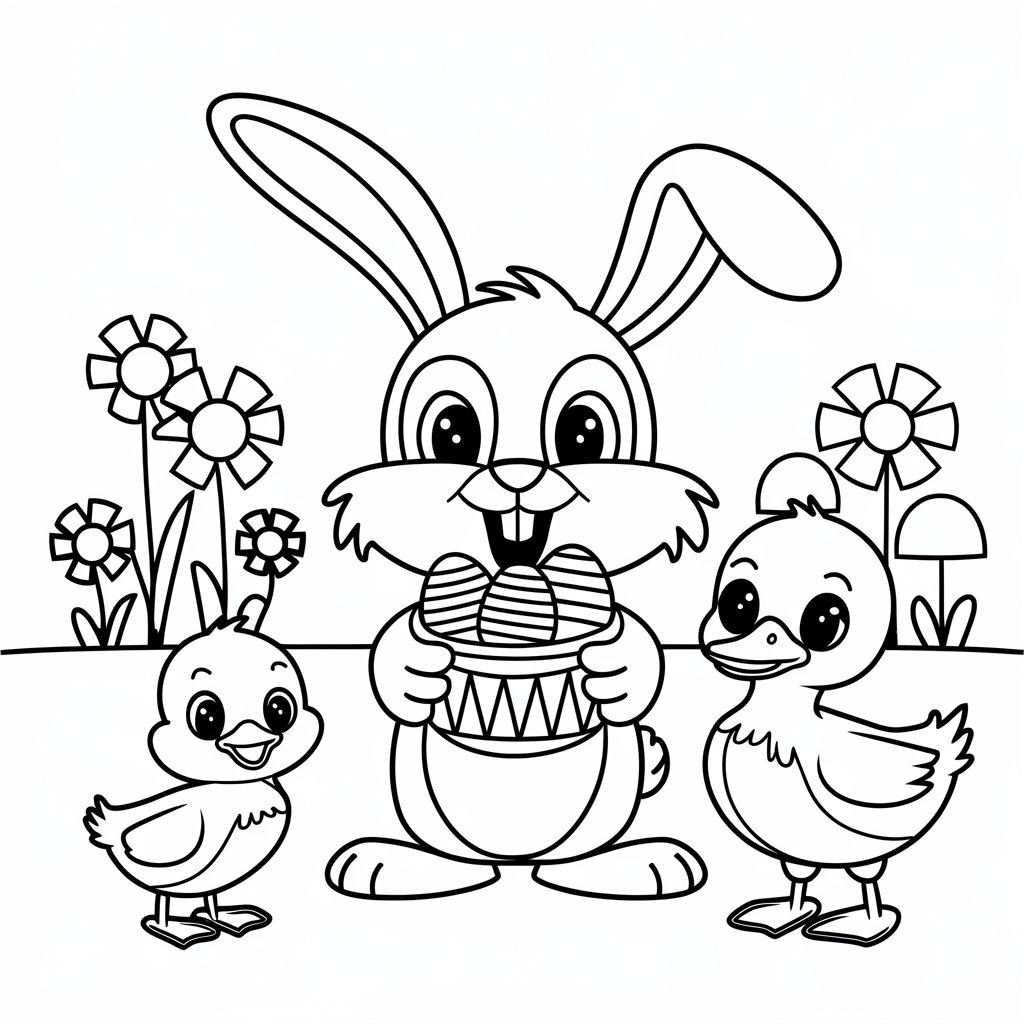 ausmalbild ostern erwachsene