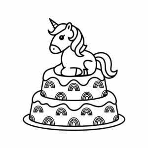 adult unicorn coloring pages