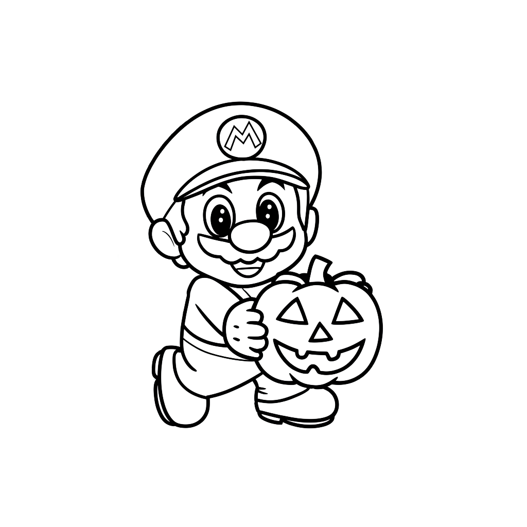 coloriage mario bros