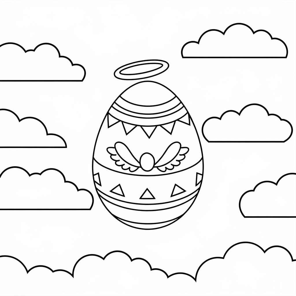 ostern eier ausmalbilder