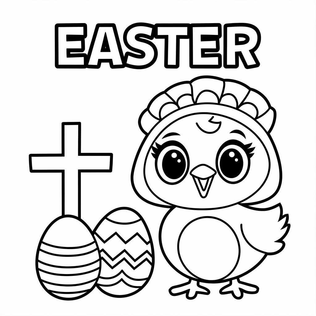 ausmalbild ostern kostenlos