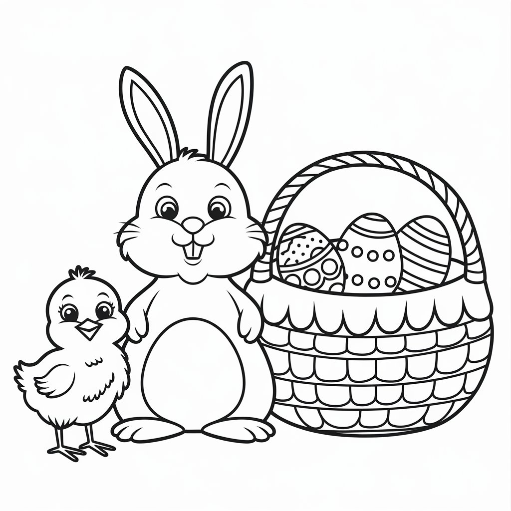 ausmalbilder zu ostern