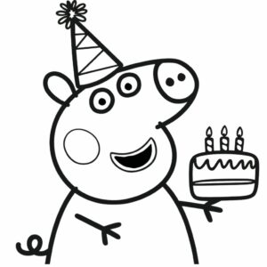 free peppa pig coloring pages