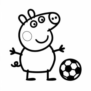 peppa pig coloring pages