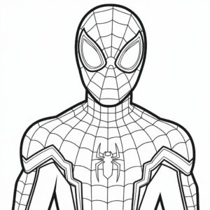 spiderman printable coloring pages