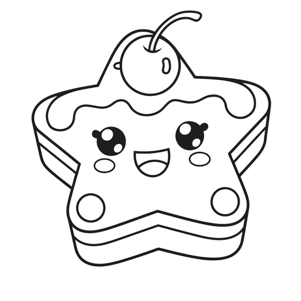 cake coloring pages