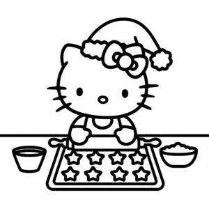 top hello kitty kleurplaat voor kinderen