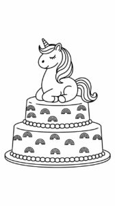 coloring pages for unicorn