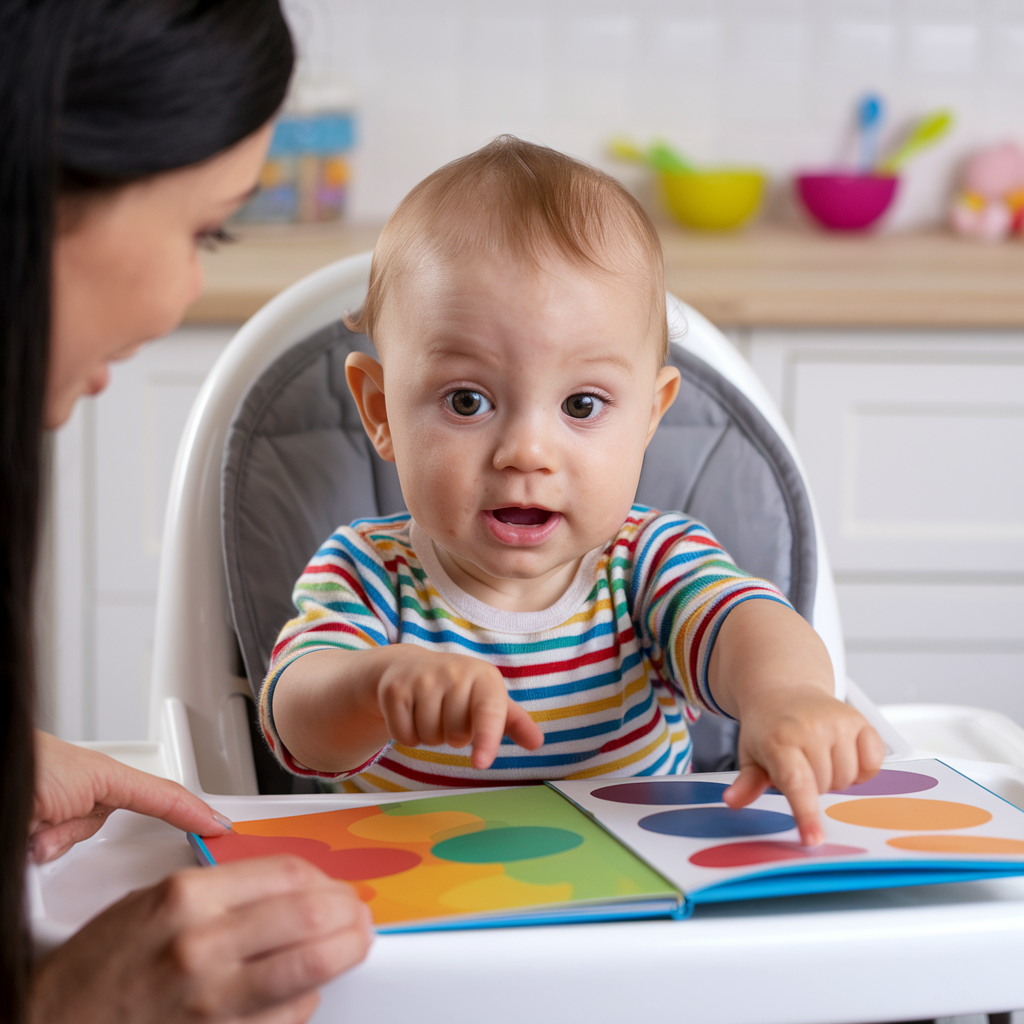 Kinderen ontdekken de wereld van kleuren