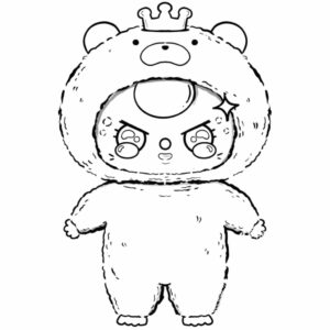 Latest baby three coloring pages 2025