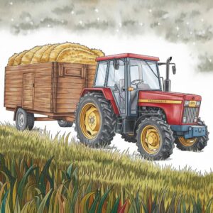 Tractor Coloring Pages