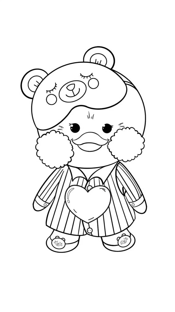 Latest 2025 Lalafanfan coloring pages print