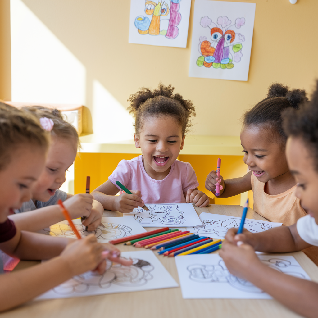 De voordelen van kleurplaten voor kinderen