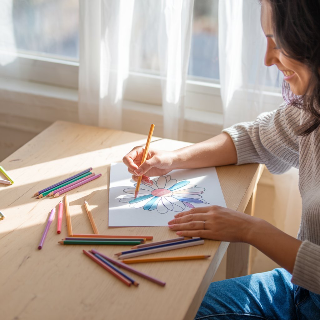 Coloring Helps Adults Reduce Stress cover