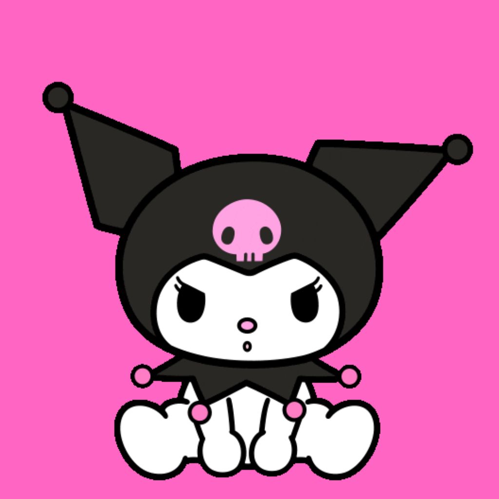 Kuromi Drawstring Tote Bag and Pouch Set of 2 main image 0