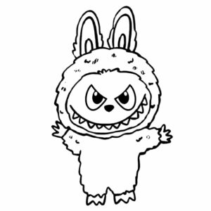 Labubu-coloring-page-for-school