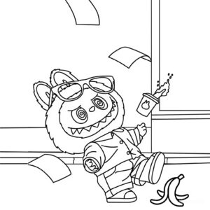 Labubu-coloring-page-printable