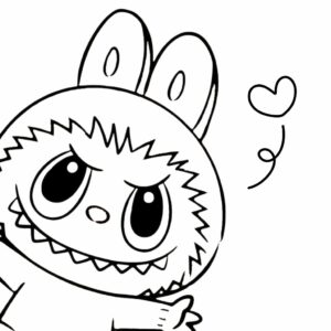 Labubu-coloring-pages-drawing