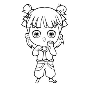 Download and print Ne Zha coloring pages