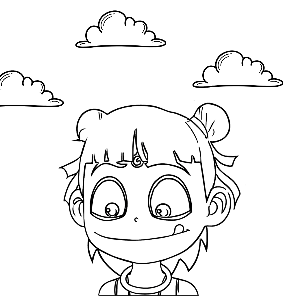 Ne Zha inkleuren met gratis PDF-bestand