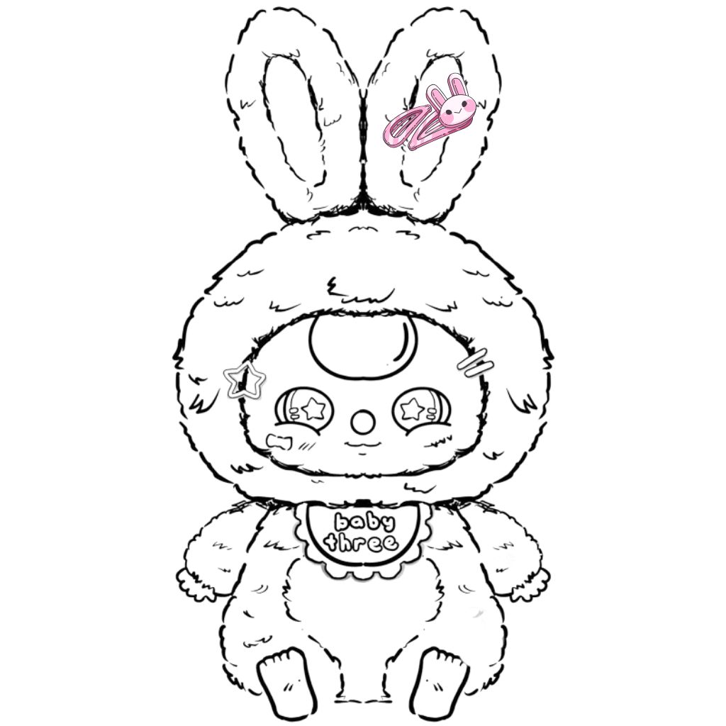 Nieuwste baby three kleurplaten 2025