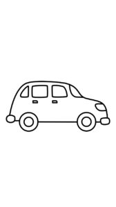 Oldtimer Ausmalbild