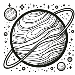 planeten ausmalbilder weltraum