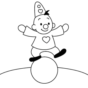 Disegno stampabile di Bumba al Circo