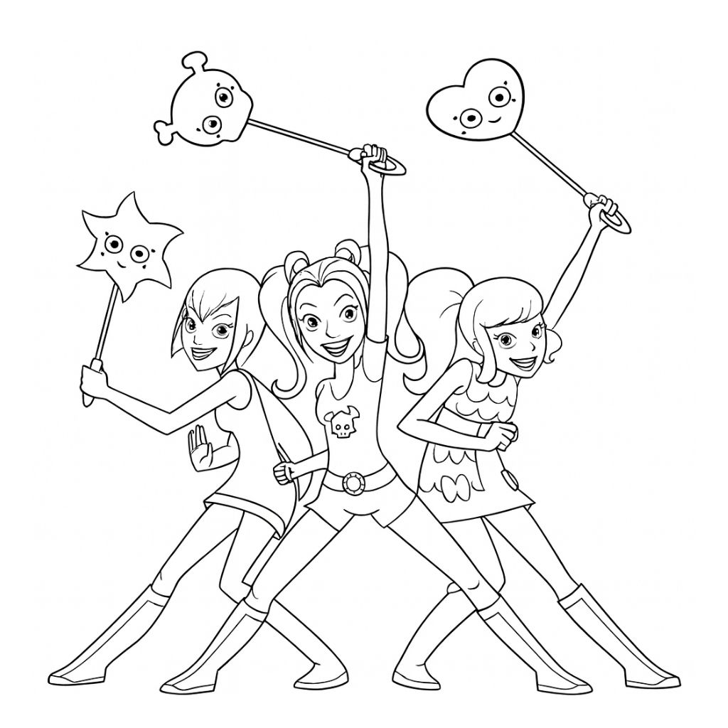 Momenti divertenti di K3 da colorare – scarica gratis