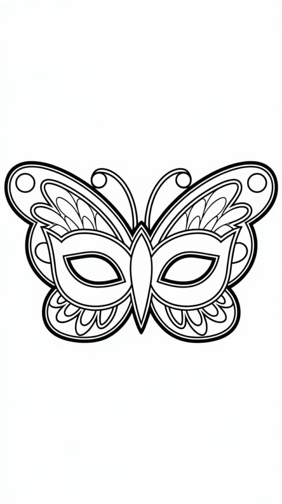 carnival tent coloring page